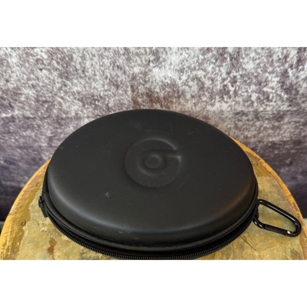 Beats by Dr Dre Soft Shell‎ Monster Headphone Zip Case Black Carrying Travel